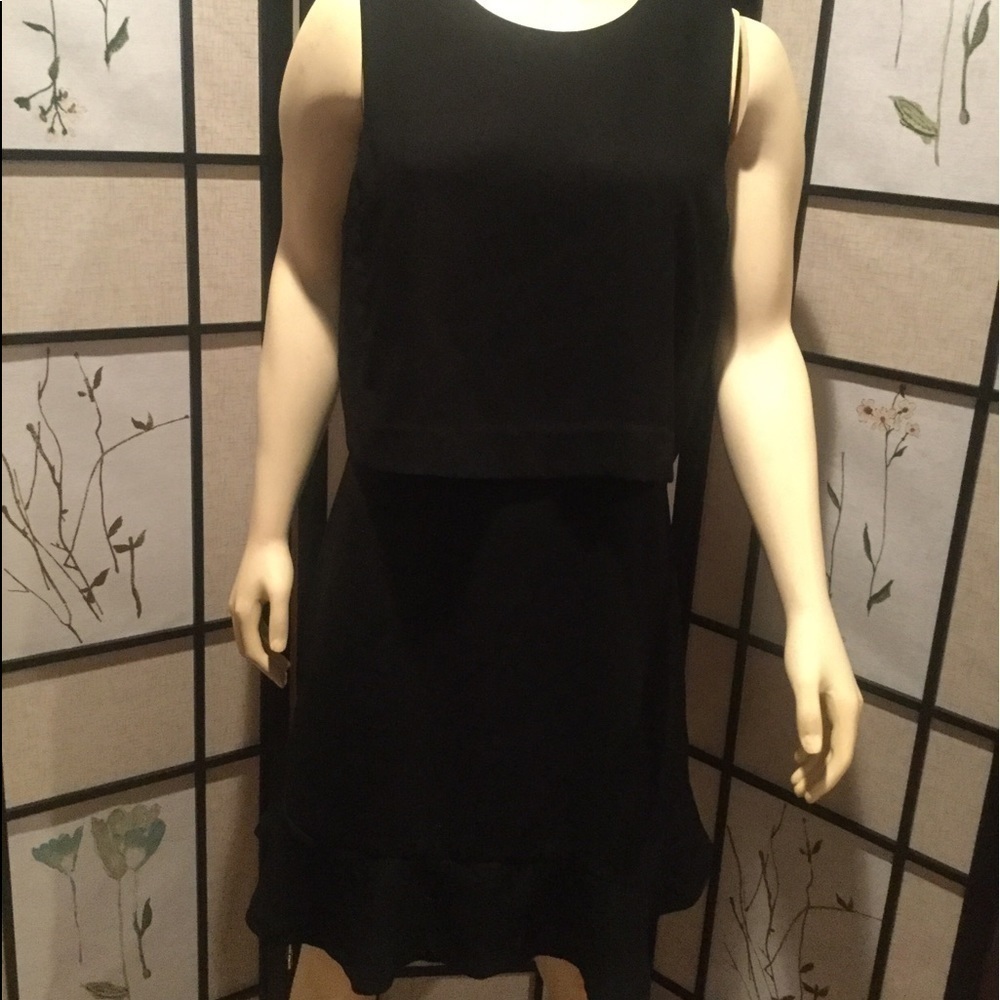 Banana Republic Little Black Dress Sz 14